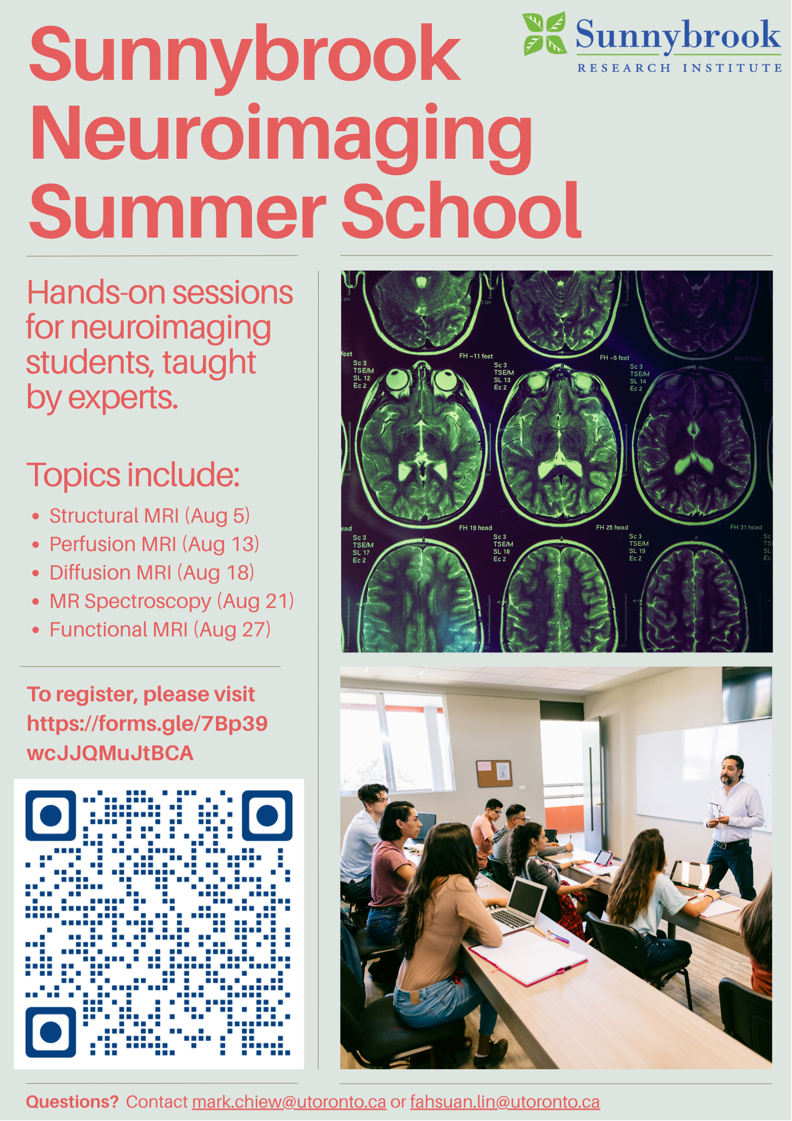 Sunnybrook event poster
