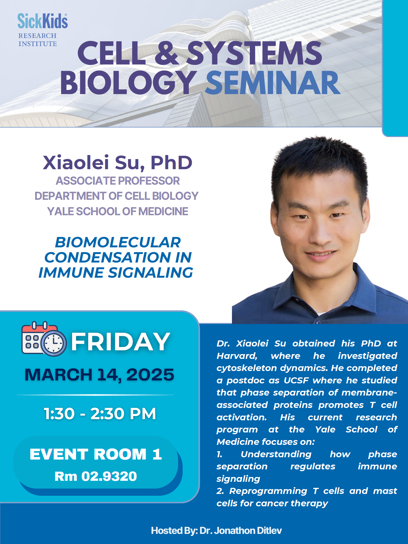 Xiaolei Su - Seminar Poster